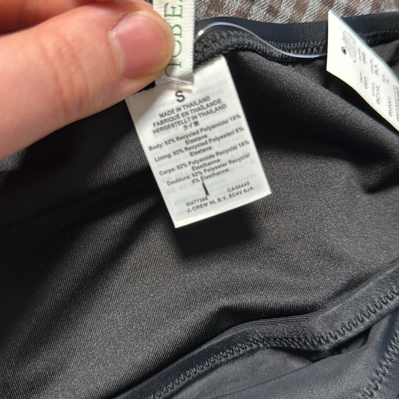 J. Crew Classic full-coverage bikini bottoms in Black - Picture 8 of 9